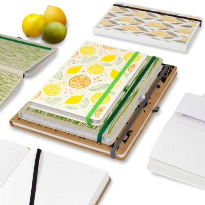 Primo Eco notebook - Corn, Grass, Kraft, Citrus